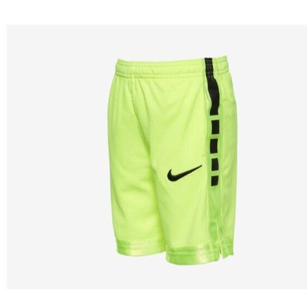 Nike Dri-Fit Neon Yellow Basketball Shorts Youth Boys Size XL Gym Athletic